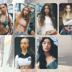 KATSEYE Photocard | Katseye merch | Katseye Kpop Collection | Katseye world | Katseye Debut | KATSEYE Daniella | Yoonchae | Megan | Manon