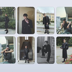 Bangchan photocard, set of 9 | Bangchan SKZ | Bangchan Straykids | Bangchan gift for her | Bangchan gift for her | Straykids Kpop