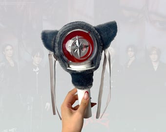 Housse moelleuse de bâtons lumineux Kpop, décor de bâtons lumineux en peluche