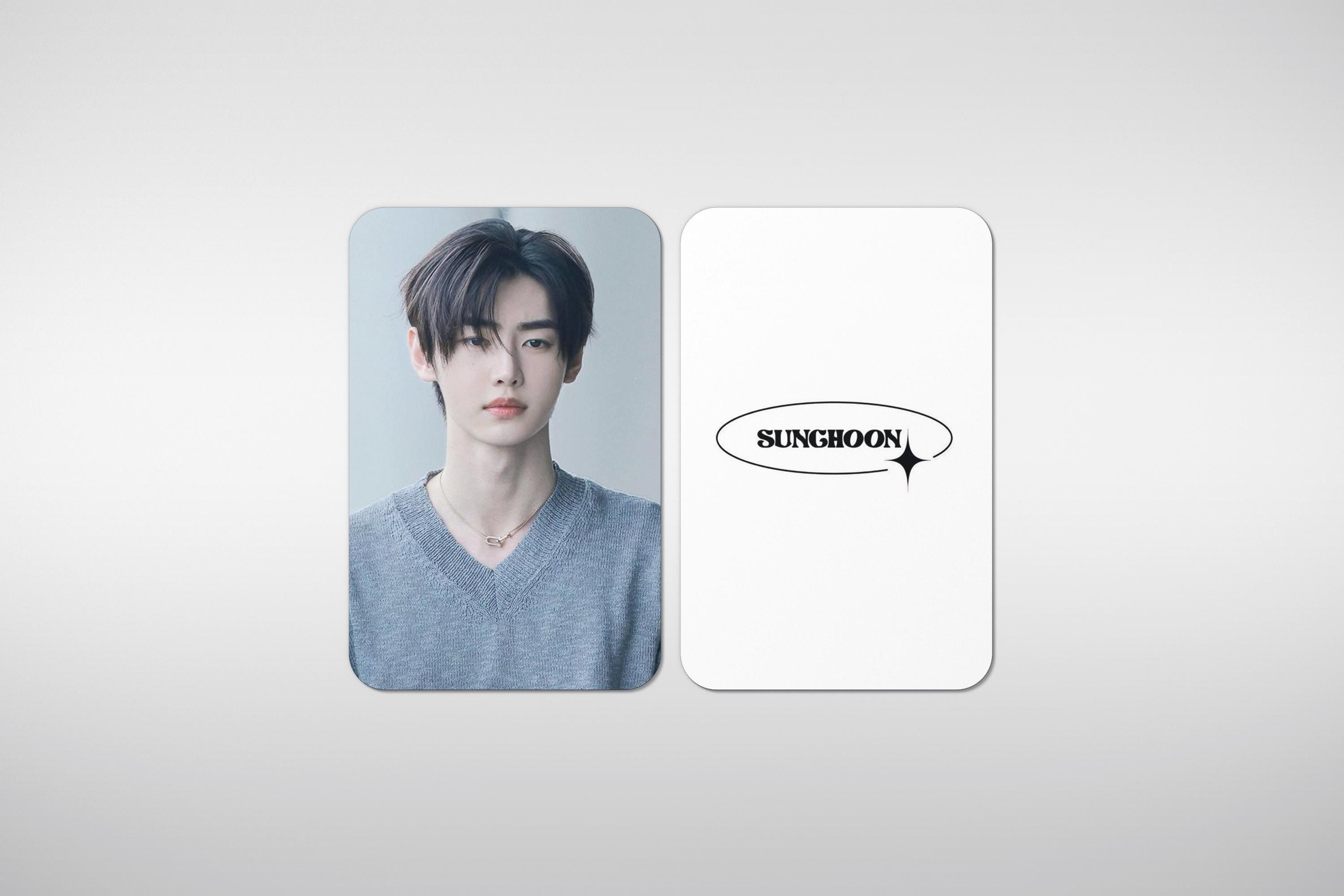 Sunghoon Photocard, Set of 9 | Sunghoon Enhypen | Sunghoon