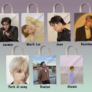 Nct Dream Tote Bag | Nct Dream Canvas Custom Bag | Kpop Nct Dream | Nct Dream Merch | JAEMIN Nct Dream | Jaehyun | Jeno | Renjun