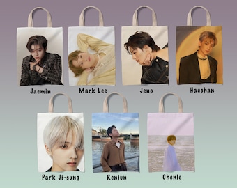Nct Dream Tote Bag | Nct Dream Canvas Custom Bag | Kpop Nct Dream | Nct Dream Merch | JAEMIN Nct Dream | Jaehyun | Jeno | Renjun