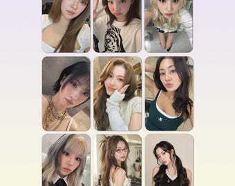 TWICEフォトカード、TWICE Kpopコレクション、TWICEフォトカード モモ、サナ、ジヒョ