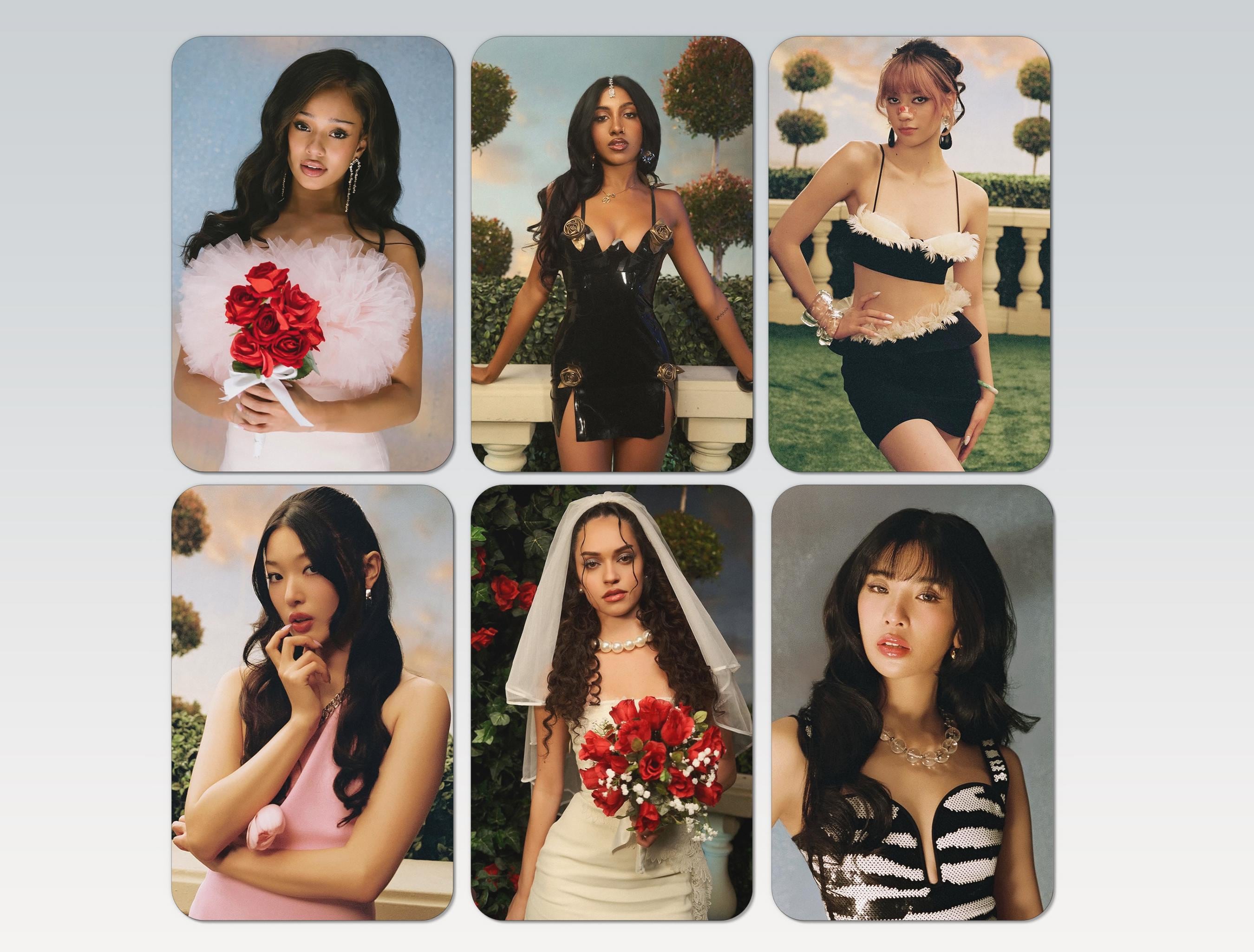 katseye gnarly サノク　トレカ　6枚　セット Katseye gnarly Broadcast photocard SET yoonchae manon sophia