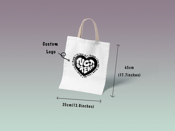 Nct Dream Tote Bag | Nct Dream Canvas Custom Bag | Kpop Nct