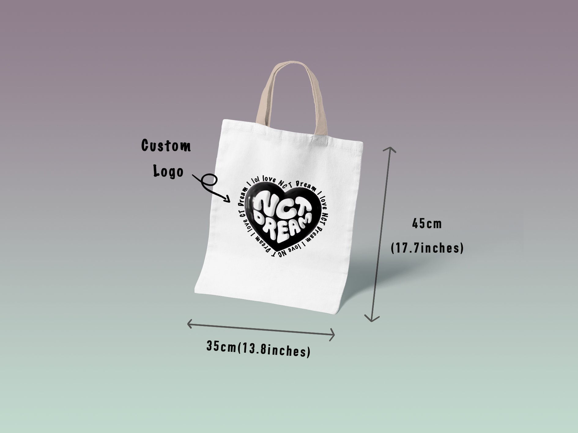 Nct Dream Tote Bag | Nct Dream Canvas Custom Bag | Kpop Nct