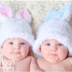 KNITTING PATTERN Baby Bunny Hat - PDF