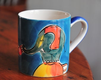 Circus Elephant Mug, Whittard of Chelsea Mug