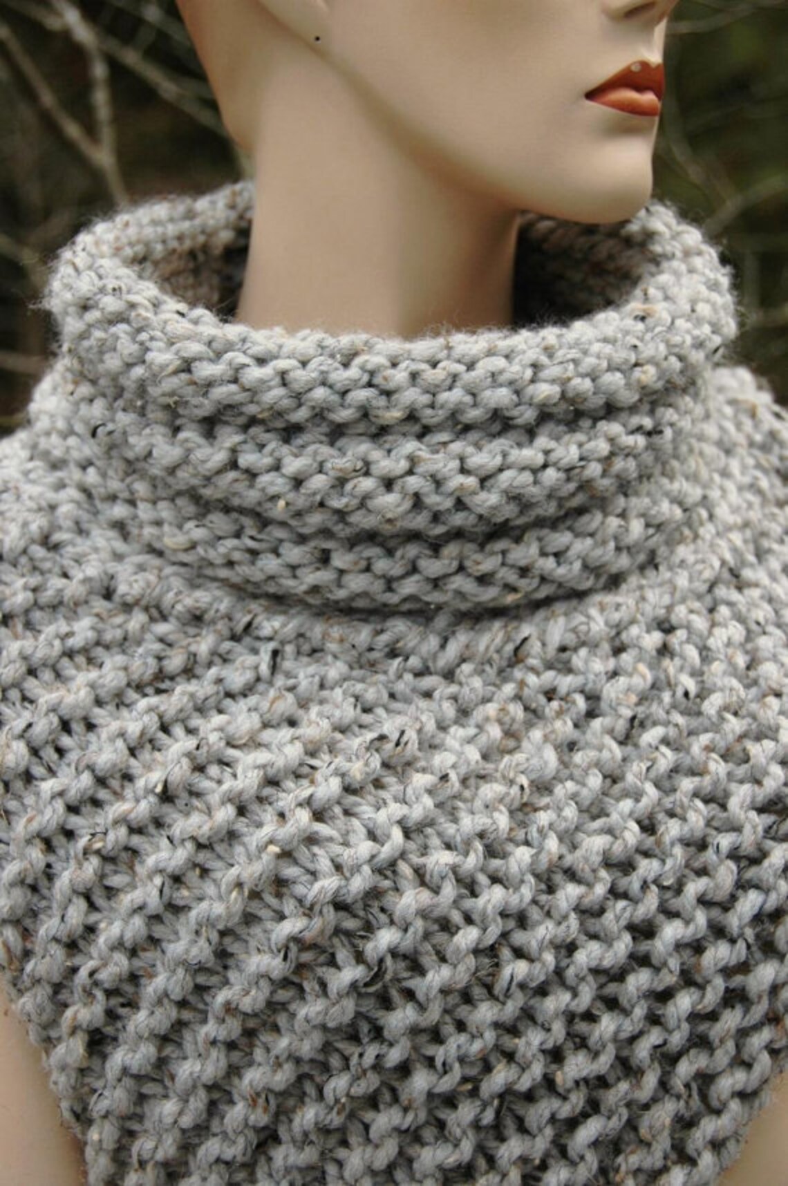 Knitting Pattern Katniss Cowl Huntress Vest Etsy
