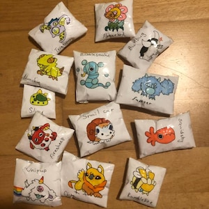 x3 squishy di carta casuali;)