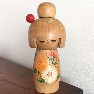 Kokeshi japanese doll vintage creative