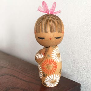 Kokeshi japanese doll vintage creative