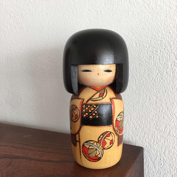 宮川國男巨匠によるヴィンテージ創作こけし - Etsy 日本