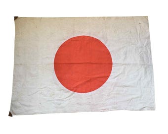 Vintage Original Japanese Cotton Flag - Etsy