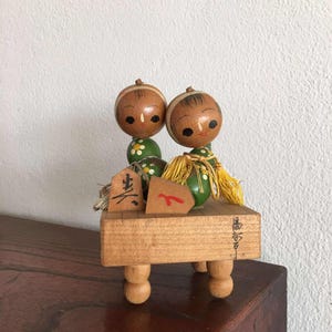 Kokeshi japanese doll vintage creative