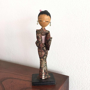 Kokeshi japanese doll vintage creative