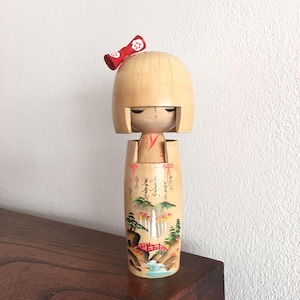 Kokeshi japanese doll vintage creative