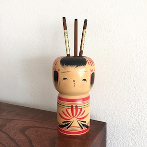 Kokeshi japanese doll vintage creative