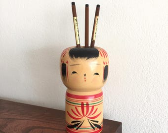 Kokeshi japanese doll vintage creative
