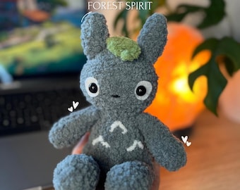 Forest Spirit Crochet Pattern / Crochet Forest Spirit / Crochet Pattern / Ghibli / Beginner friendly - Intermediate / crochetbynahren