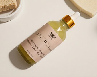 Bare Glow Body Oil Infused with Licorice Bearberry & Elder flower extracts