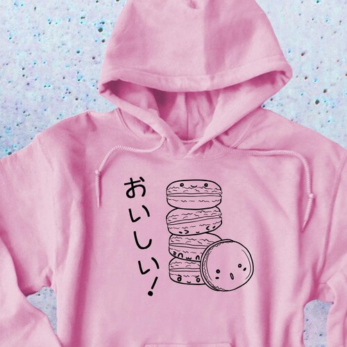 Kawaii Cookies Hoodie Cute Pastel 