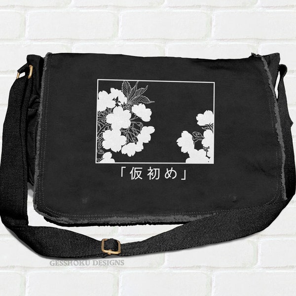 Aesthetic Messenger Bag Etsy