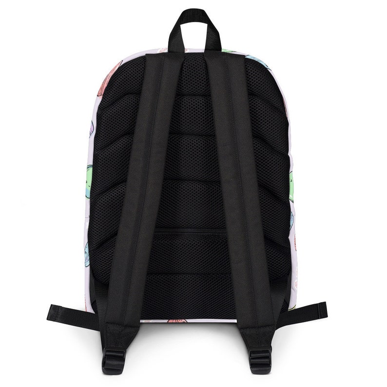 kanji phrase bag cute Japanese kanji full-size backpack for school laptop college Japan Backpack No Regrets