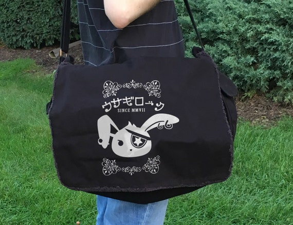 Kawaii Bunny Bag Pastel Goth Messenger Bag Visual Kei Jrock Bag
