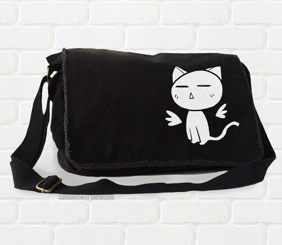 cat messenger bag