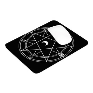 Pentagram Gothic Witch Floor Mat