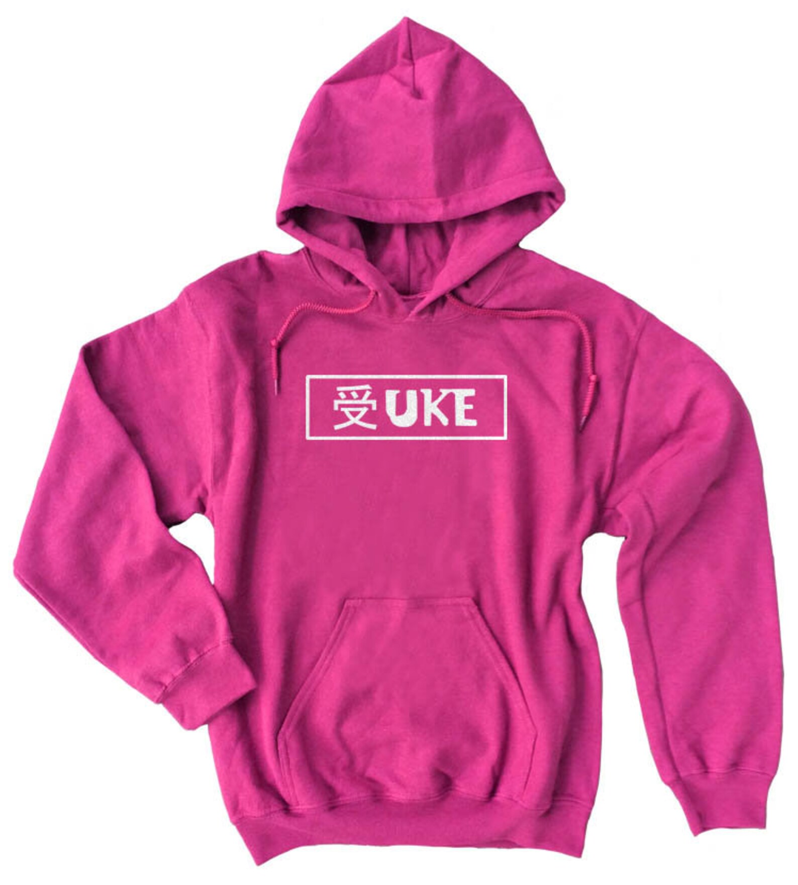 Uke Badge Hoodie Uke Pullover Yaoi Yuri Gay Fandom Anime Etsy