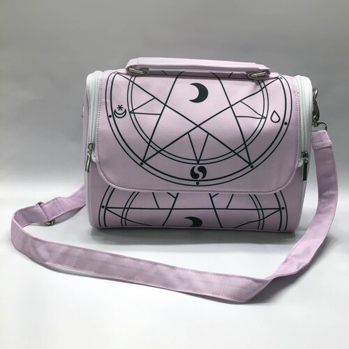 Pastel Goth Shoulder Bag Pale Purple Gothic Handbag Lilac Etsy