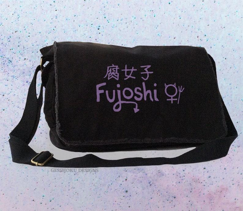 Fujoshi Messenger Bag Anime School Bag BL Manga Messenger Etsy
