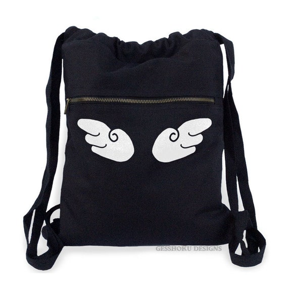 Angel Wings Backpack Kawaii Bag Pastel Goth Aesthetic Pastel Etsy