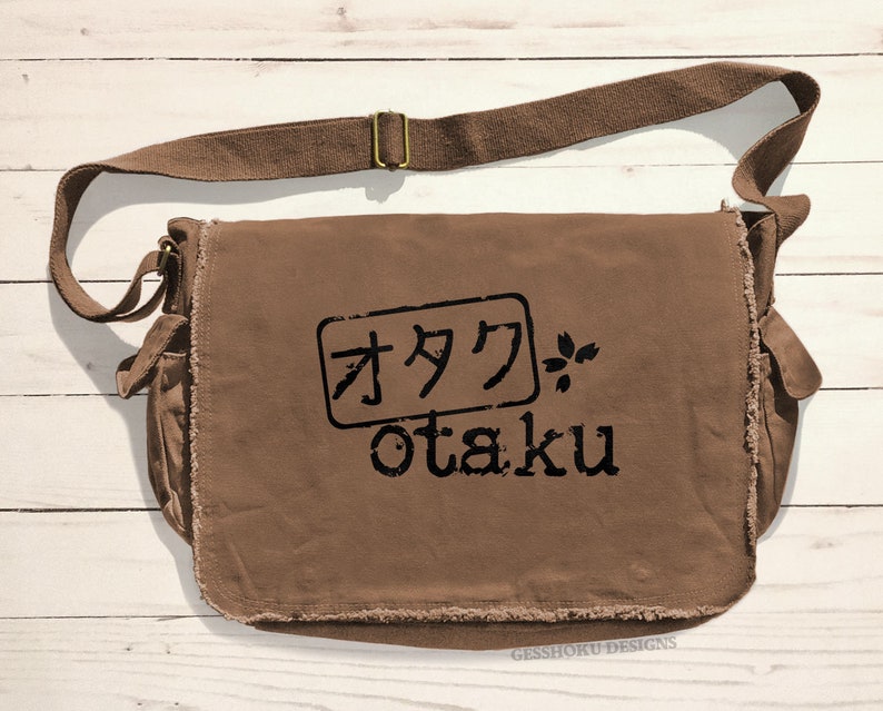 Japan Geek Bag Anime Otaku Messenger Bag Japanese Laptop Bag Etsy