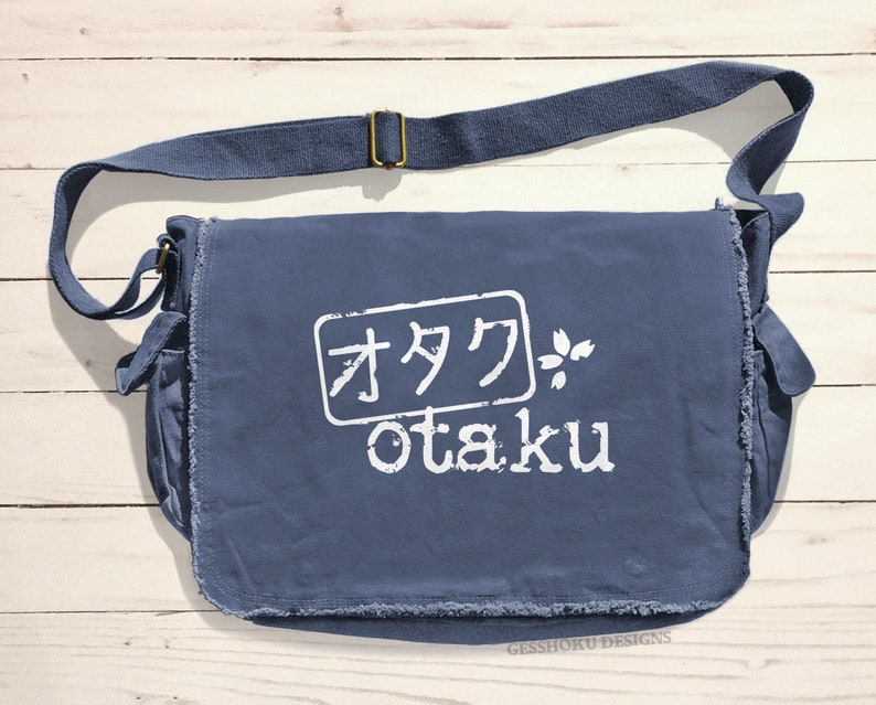 Japan Geek Bag Anime Otaku Messenger Bag Japanese Laptop Bag Etsy