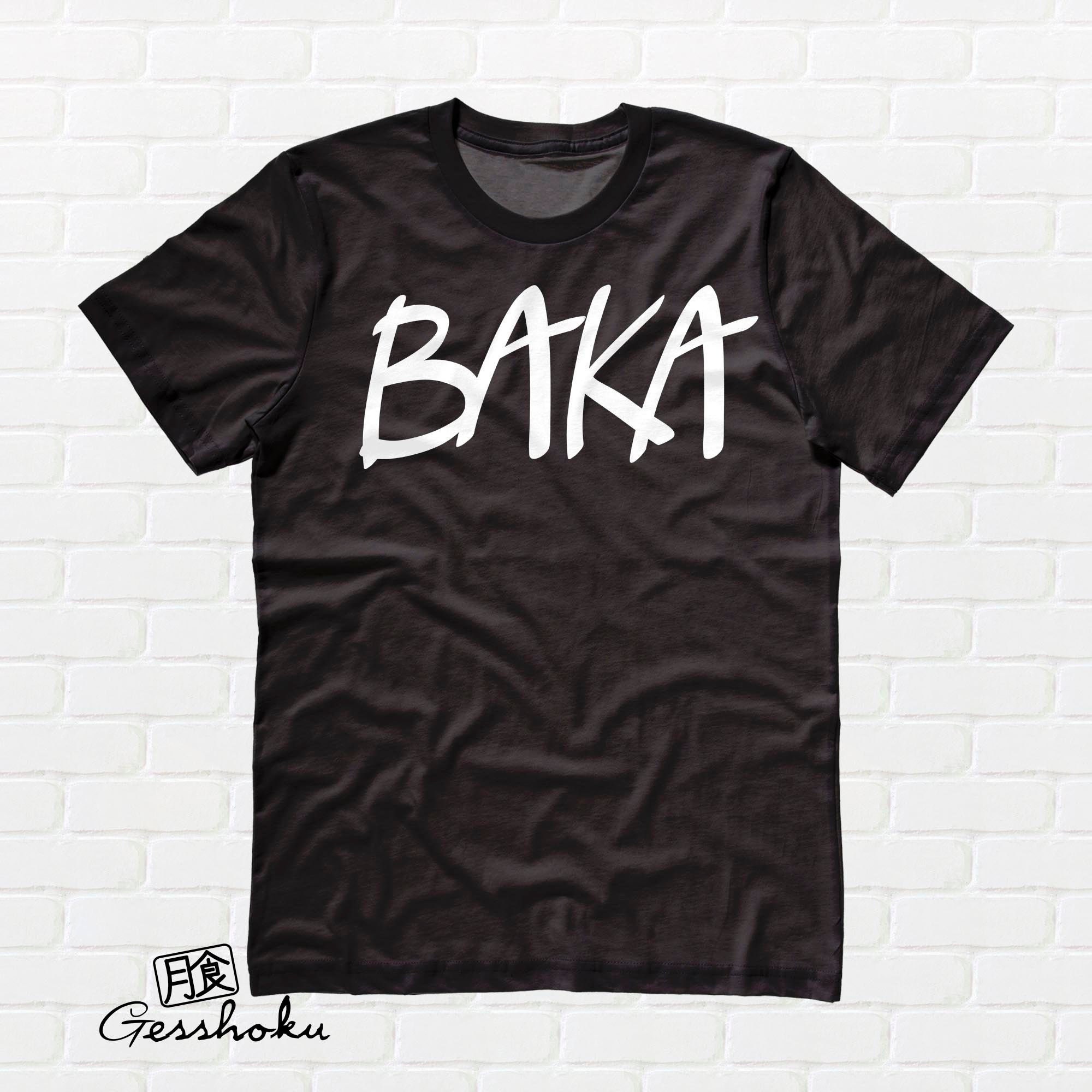 BAKA (text) Crop Top T-shirt | ubicaciondepersonas.cdmx.gob.mx