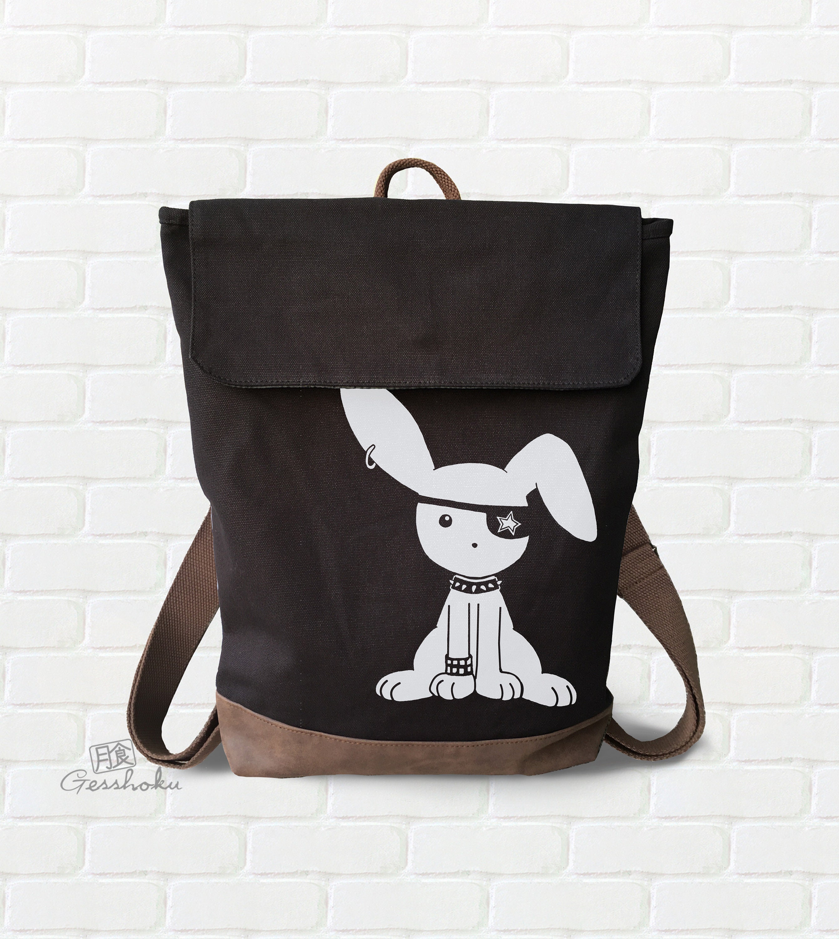 Punk Rabbit Backpack Jrock Bunny Goth Emo Kawaii Nu Goth 