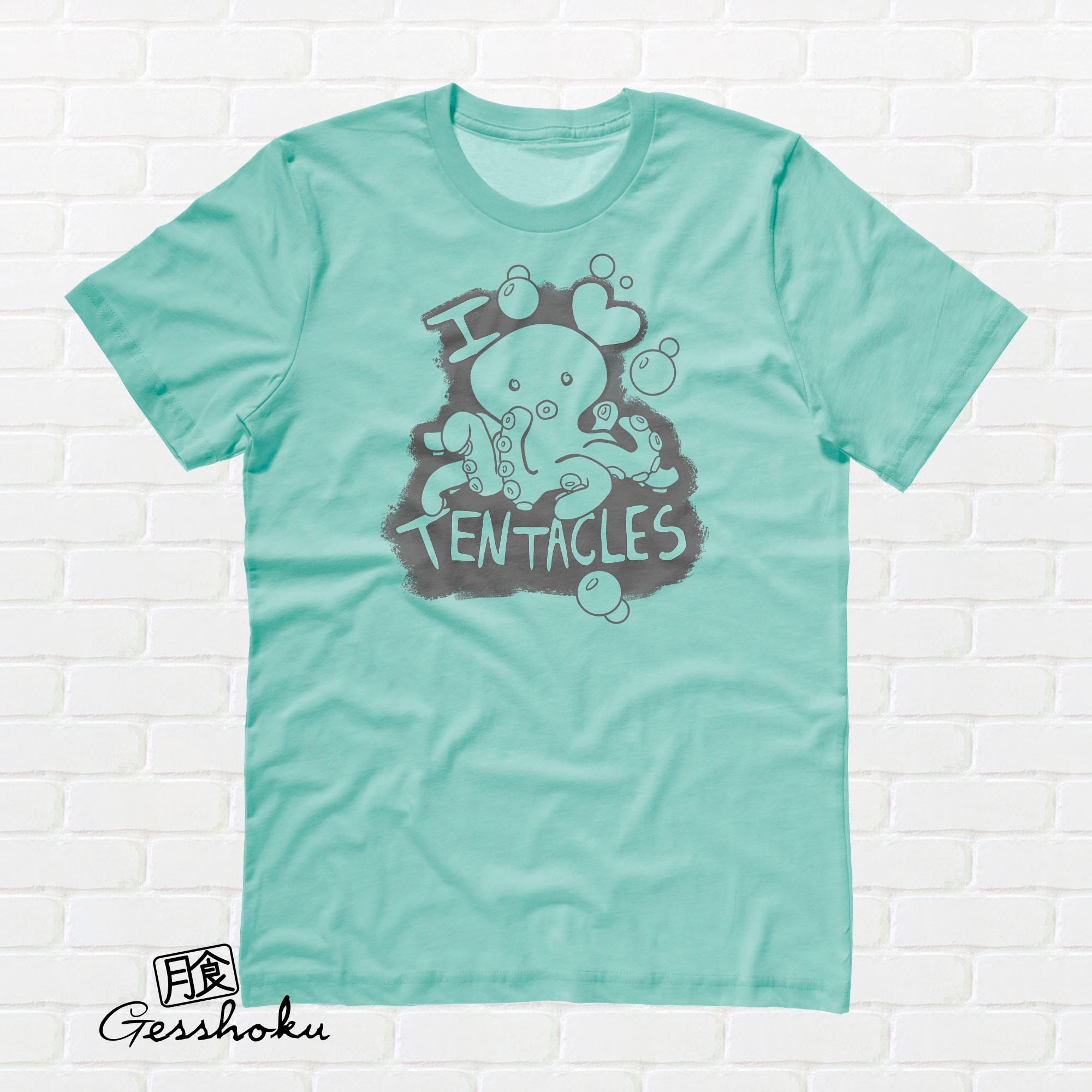 Octopus Shirt I Love Tentacles Anime T-shirt Hentai Shirt Yaoi | Etsy