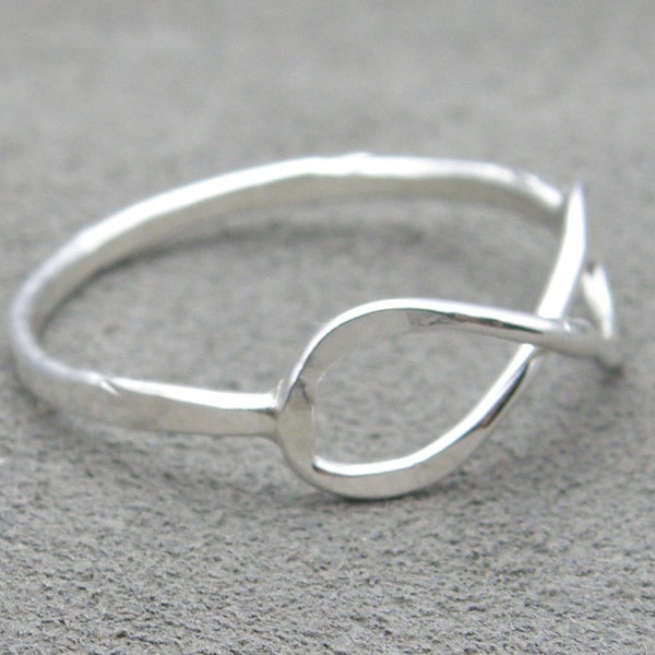 Infinity Ring - Sterling Silver Ring