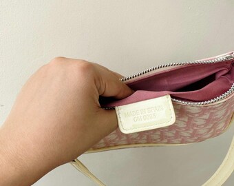 Dior pink saddle bag clearance