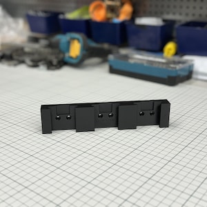 Triple Dewalt 12v battery mount
