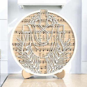He Is Risen Laser Cut File, True Story SVG Sign, Easter Christian Decor SVG, Glowforge File, Religious Wall Art Digital Download