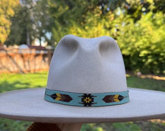 Loom Beaded Hat Band