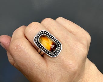 Size 9.25 -Montana Agate Statement Ring
