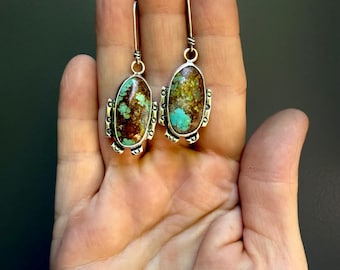 Turquoise & Sterling Silver Dangles
