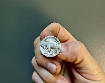 Buffalo Nickel Hat Pin