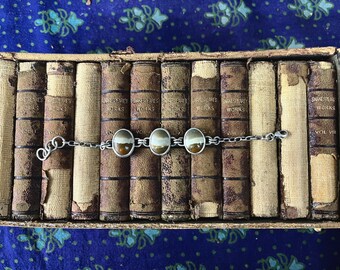 Landscape Jasper Bracelet - Silversmith- Metalsmith Jewelry