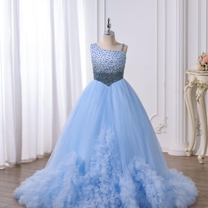 pisarro nights long beaded dress Magnificent Appliques and Beads Design Girls Pageant Gown for Prom   Children's Territory a Unit of VIC&SI LLC